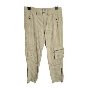 Go by Go Silk Tan Cargo Pants Size 4